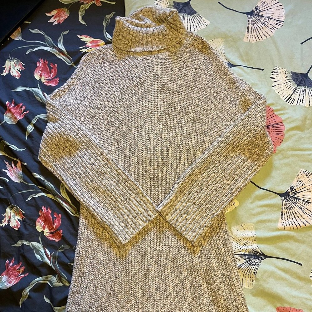 Turtleneck Sweater Dress